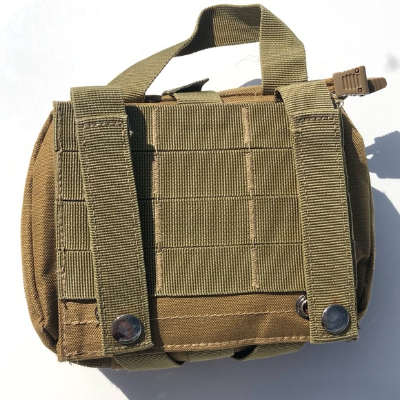 Tactical Quick Release Velcro Strap Handle Pouch 5 x 7 x 2.5 Inche Multipurpose - Picture 8 of 16